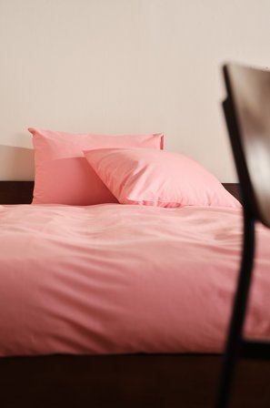 Jotex - Putetrekk 2-pakning 50x60 Cm Økologisk Apriskosrosa - ZACK - Kjøp Putevar hos Jotex