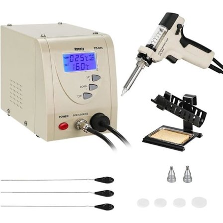 ANESTY ZD-915 140W Professionell Solderstation med Vakuumpump