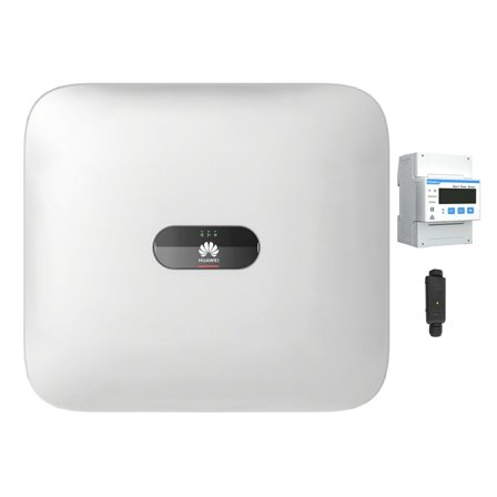 Kit Inverter + meter + modulo WiFi HUAWEI con Inverter SUN2000-10KTL-M1 10 kW + meter DTSU666-H + modulo WiFi Smart Dongle-WLAN-FE