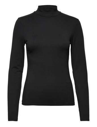 Emata Langærmet T-shirt Sort BOSS
