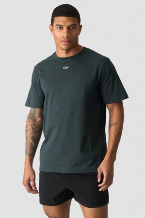 ICANIWILL - Everyday Cotton T-shirt Dark Green - Herren - ICIW