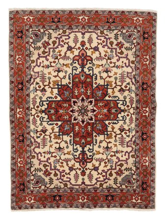 Oriental Ardebil Fine Rug 145X195 Dark Red/Brown Wool, Persia