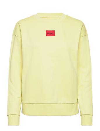 Nakira_Redlabel Sweat-shirt Tröja Gul HUGO