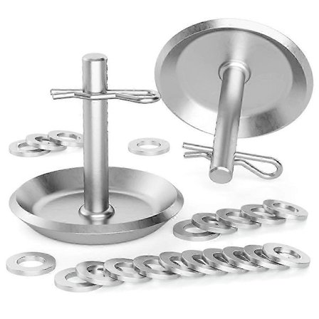 Lumilingon jalakset, 2 kpl raskaaseen käyttöön tarkoitetut lumilingon jalakset mönkijöille ja UTV-lingoille, säädettävä karkaistu teräs lumilingon 