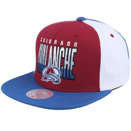 Mitchell & Ness - NHL Rouge snapback Casquette - Colorado Avalanche Billboard 2 Royal/Red Snapback @ Hatstore