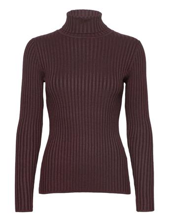 Sc-Dollie Turtleneck Polotröja Röd Soyaconcept
