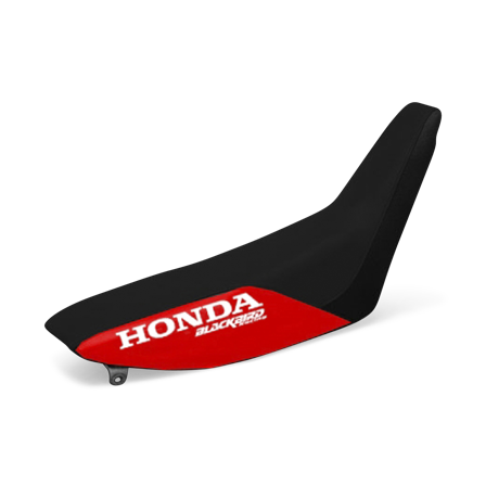 Coprisella Blackbird Honda Traditional Nero-Rosso - Honda XR 250 L 1991-1995