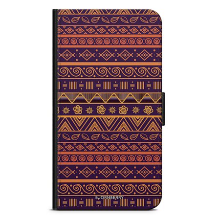 Bjornberry Plånboksfodral Sony Xperia 5 - Tribal Mönster