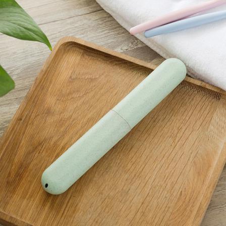 Bärbar Tandborsteförvaring För Travel Green 20*3cm 5 Styck
