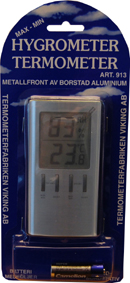 HANESTRÖM Hygrometer