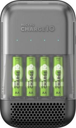 GP Recyko Charge 10 incl. 4xAA
