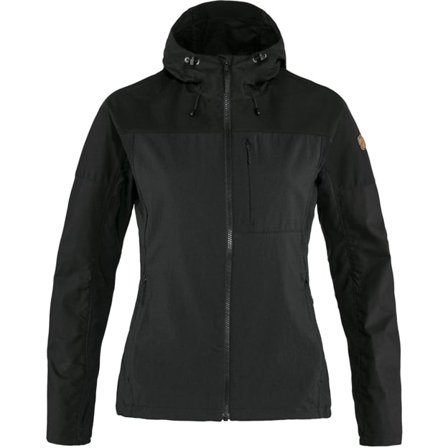 Fjällräven Women's Abisko Midsummer Jacket in Black, G-1000 | Size: 2XS
