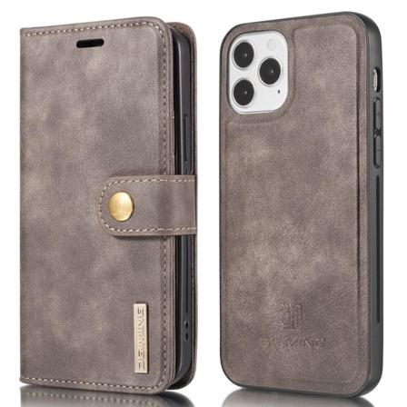 Iphone 13 - Dg.ming 2in1 Magnet Fodral / Skal - Grå