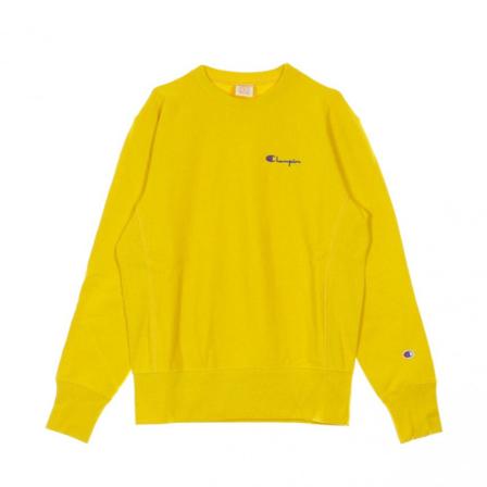 Champion Reverse Weaves choke sweatshirt , Geel , Heren , Maat: S