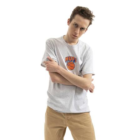 Huf, Koszulka męska HUF Eastern T-Shirt Ts 01579 ASH XXL Szary, Mężczyzna, Rozmiar: M