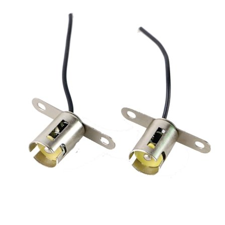 Ba15s 1156 p21w led / halogen , kontakter / sockel fattning 2-pack