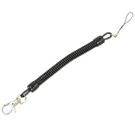 1/2/5x Stretchy Elastisk Spring Coil Strap Rep Lanyard Nyckelring