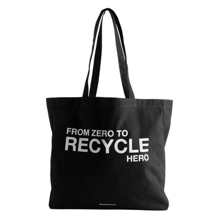 Markberg Shopper IsidoraMBG Recycle Sort, Dame Indkøbstasker, Størrelse: ONE Size