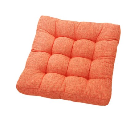 Paksunnettu puuvillapellavasta valmistettu neliönmuotoinen tatamimatto (45*45cm)