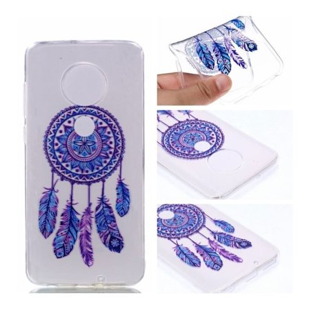 Motorola Moto G7 mønster etui - Drømmefanger