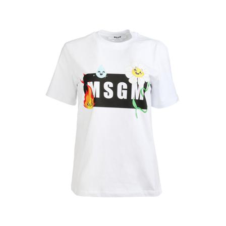 Msgm T-Shirts Hvid, Dame