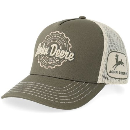 John Deere - Grön trucker Keps - Vintage 5 Panel Olive Trucker @ Hatstore