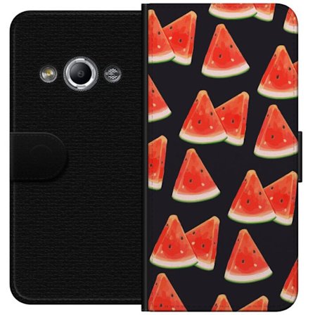 Kompatibelt Lommeboketui til Samsung Galaxy Xcover 3 Vannmelon mønster sommer fruktskiver
