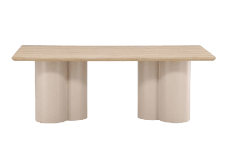 Venture Home Olivia Rektangulärt Matbord Bord Unisex Vit ONESIZE