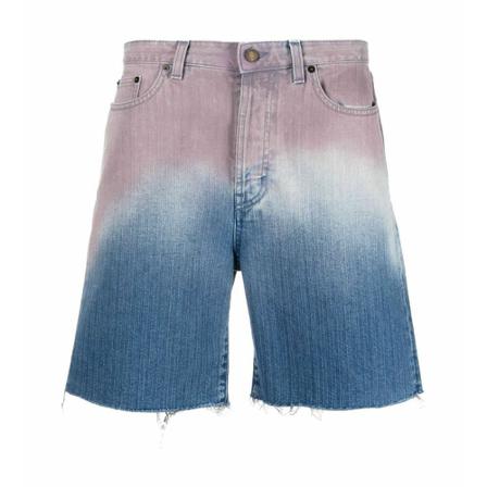 Saint Laurent, Shorts Niebieski, Mężczyzna, Rozmiar: W30