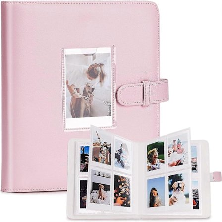 3 Tommer Film Fotoalbum - 272+1 Lommer Kompatibel med Fujifilm Instax Mini 12 11 90 9 8 8+ 70 7c 7s 50s 7+ 25 Film Mini LiPlay Mini Link, Polaroid,