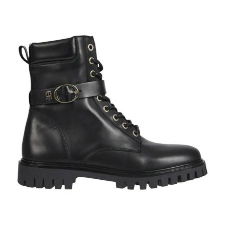 Tommy Hilfiger, Ankle Boots Zwart, Dames, Maat:38 EU