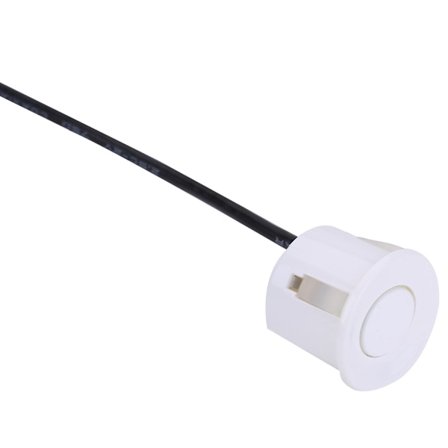 4 stk/sett Bilparkering Ryggehjelp Sensorer Radar Sonden Backup Assist Deler Hvit