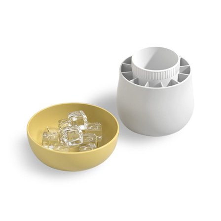 Isbøttekopp Isbitmaskin GUL