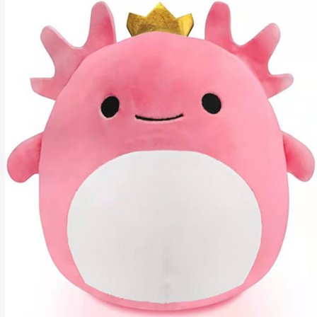 20 cm Squishmallow pute koselig leketøy ROSA HUND ROSA HUND