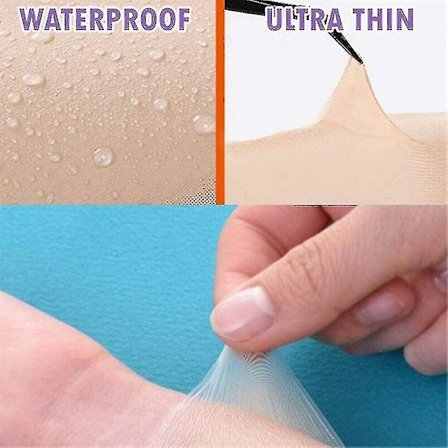 5-pakning pustende tatoveringsdekkende tape, arrdekkende tapestickers, tatoveringsdeksler og N-skjold dekkende tape