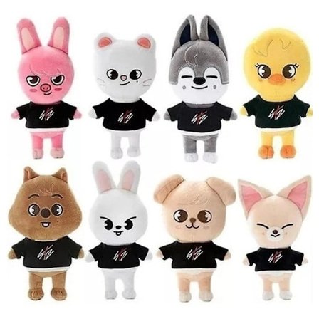 Street Children Skzoo Stray Kids 8-pak dukker i plys -LP-