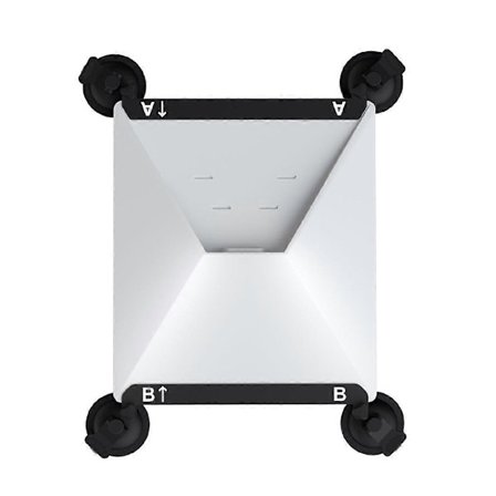 Mini Sugekop Holder Base Mount Starlink Monteringssæt til Bil Soltag Forrude Bagrude