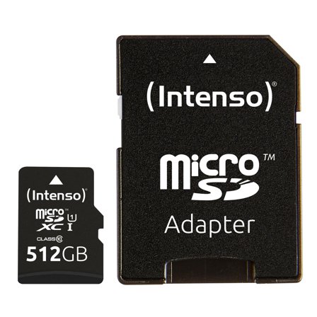 INTENSO Premium - flashminnekort - 512 GB - microSDXC UHS-I