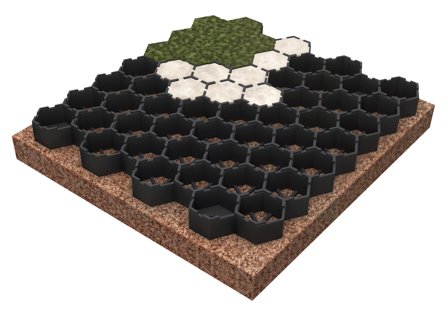 Jabo GardenEdge 10520 Gräsarmering 53X52 cm, Odling