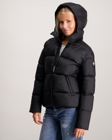 Colmar GIRLS DOWN JKT Noir Vestes Fille - Kids Brand Store