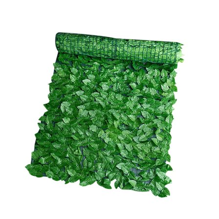 Bästa kvalitet 300*50cm Trädgård Växt Staket Konstgjord Faux Grön Löv Sekretess Skärm Panel Rotting Utomhus Häck Trädgård Hem Decora Vines