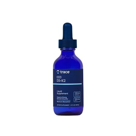 Trace Minerals Joniskt D3 + K2 Droppar 59 ml