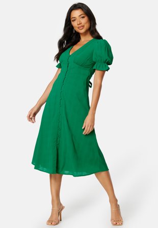 Happy Holly Berley Dress Dark green Klær