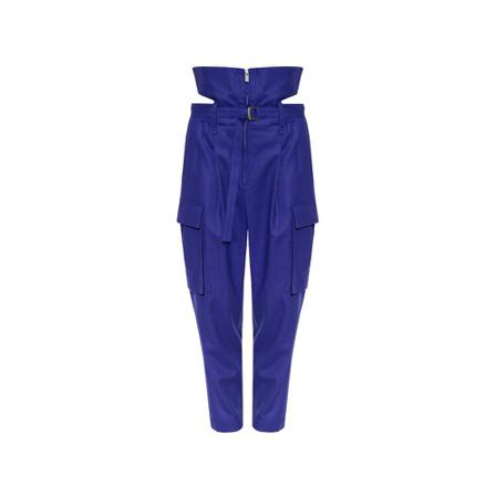 Issey Miyake High-rise Bukser Lilla, Dame Bukser