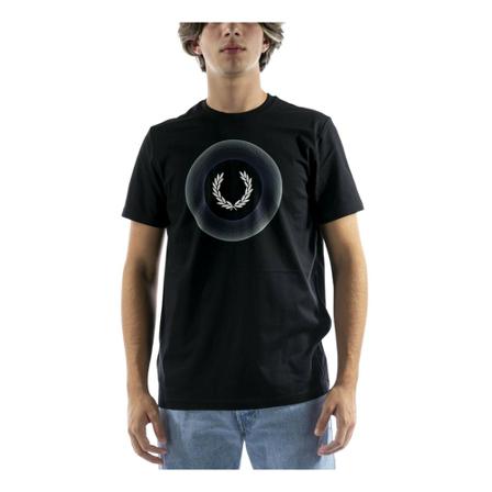 Fred Perry T-Shirts Sort, Herre