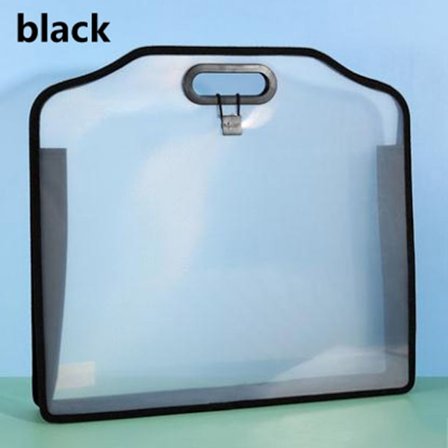 Dokumentveske Stor kunstportefølje SVART