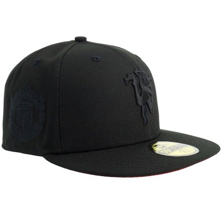 New Era - Negro fitted Gorra - Hatstore Exclusive x Manchester United 59FIFTY Black Fitted @ Hatstore