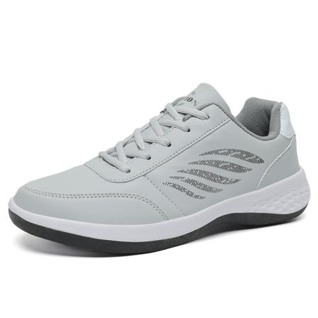 Platta Sneakers Med Rund Tå För Män Låg Topp Modesneaker