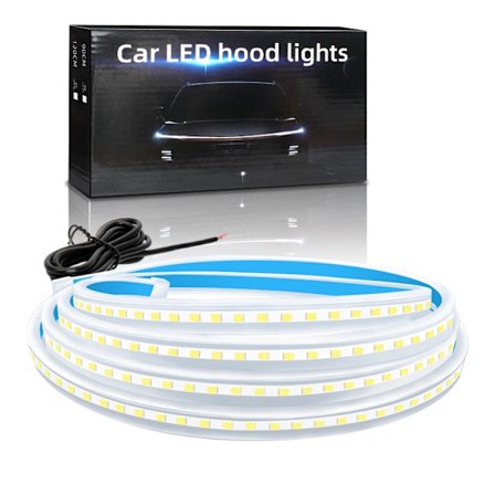 Utvendig bil LED-stripe lys fleksibel bil panser lys stripe 180cm