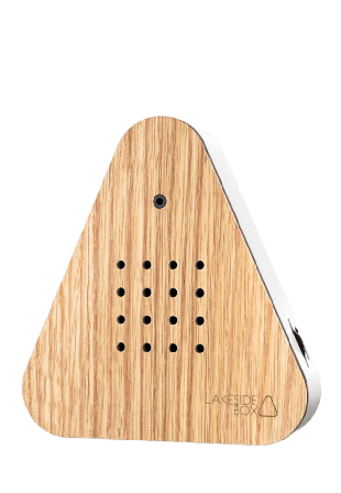 Relaxound Lakesidebox Speldosa Sjömiljö Ek Högtalare Beige